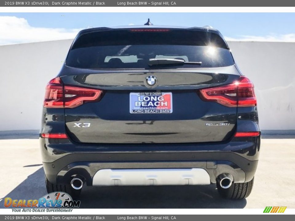 2019 BMW X3 sDrive30i Dark Graphite Metallic / Black Photo #3