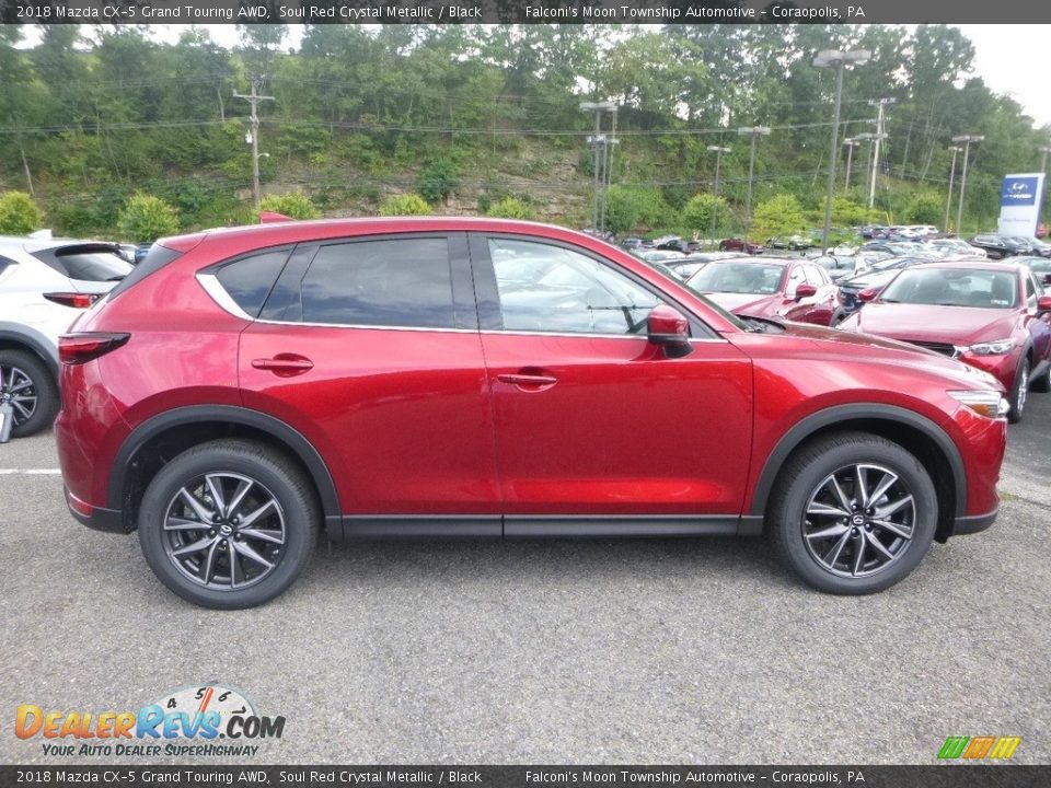 2018 Mazda CX-5 Grand Touring AWD Soul Red Crystal Metallic / Black Photo #1