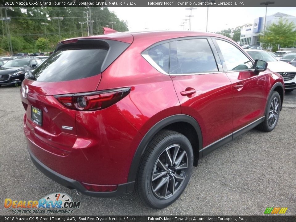 2018 Mazda CX-5 Grand Touring AWD Soul Red Crystal Metallic / Black Photo #2