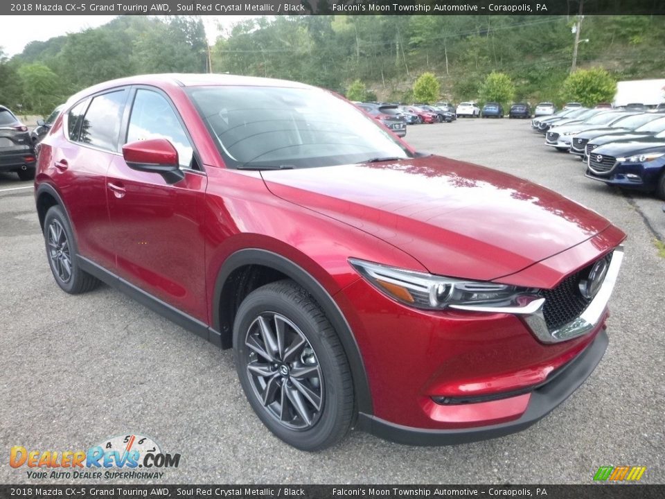 2018 Mazda CX-5 Grand Touring AWD Soul Red Crystal Metallic / Black Photo #3