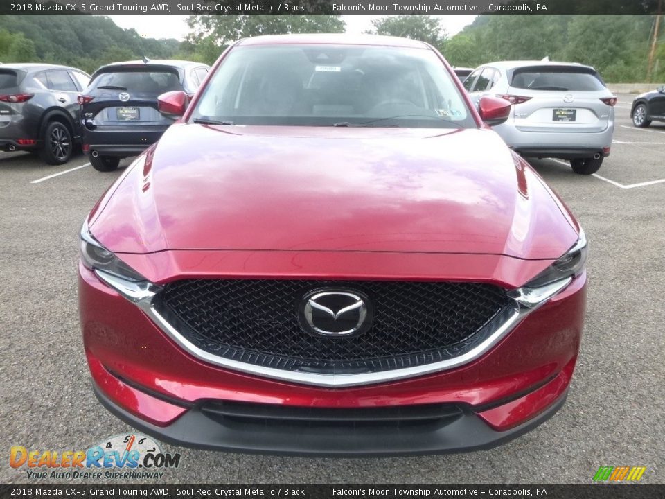 2018 Mazda CX-5 Grand Touring AWD Soul Red Crystal Metallic / Black Photo #4