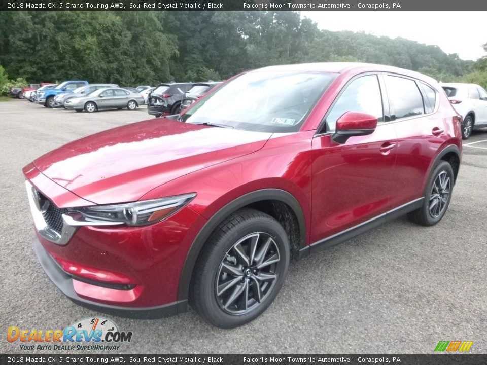 2018 Mazda CX-5 Grand Touring AWD Soul Red Crystal Metallic / Black Photo #5