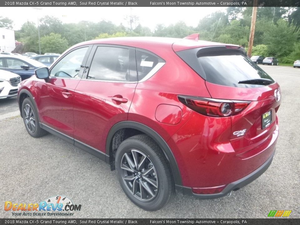 2018 Mazda CX-5 Grand Touring AWD Soul Red Crystal Metallic / Black Photo #6