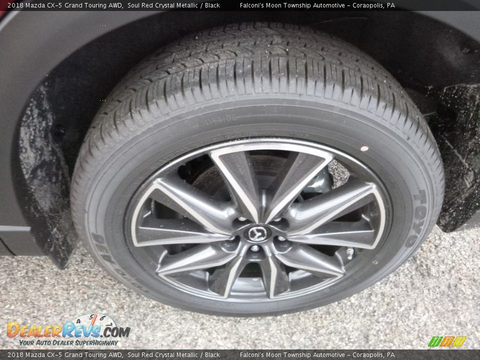 2018 Mazda CX-5 Grand Touring AWD Soul Red Crystal Metallic / Black Photo #7