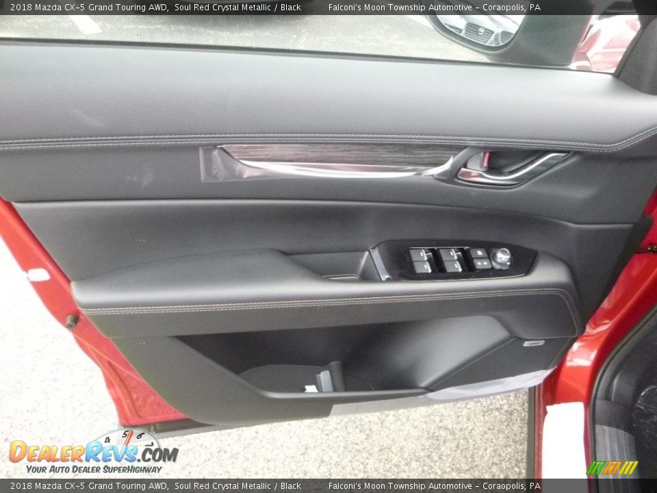 2018 Mazda CX-5 Grand Touring AWD Soul Red Crystal Metallic / Black Photo #10