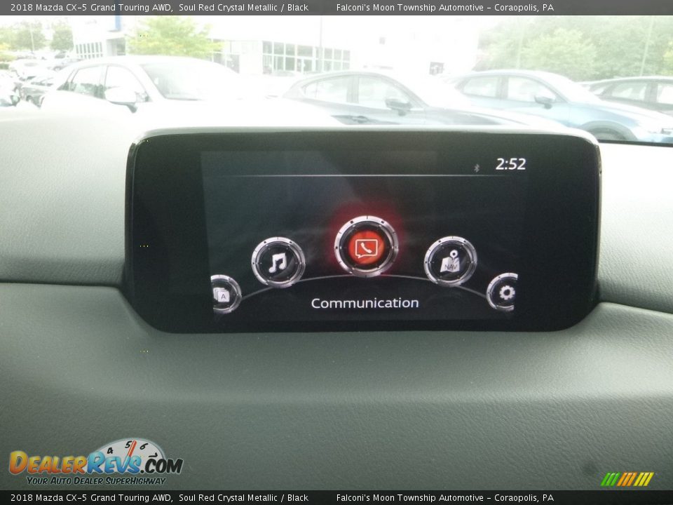 2018 Mazda CX-5 Grand Touring AWD Soul Red Crystal Metallic / Black Photo #13