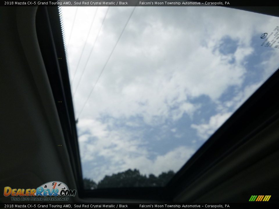 2018 Mazda CX-5 Grand Touring AWD Soul Red Crystal Metallic / Black Photo #14