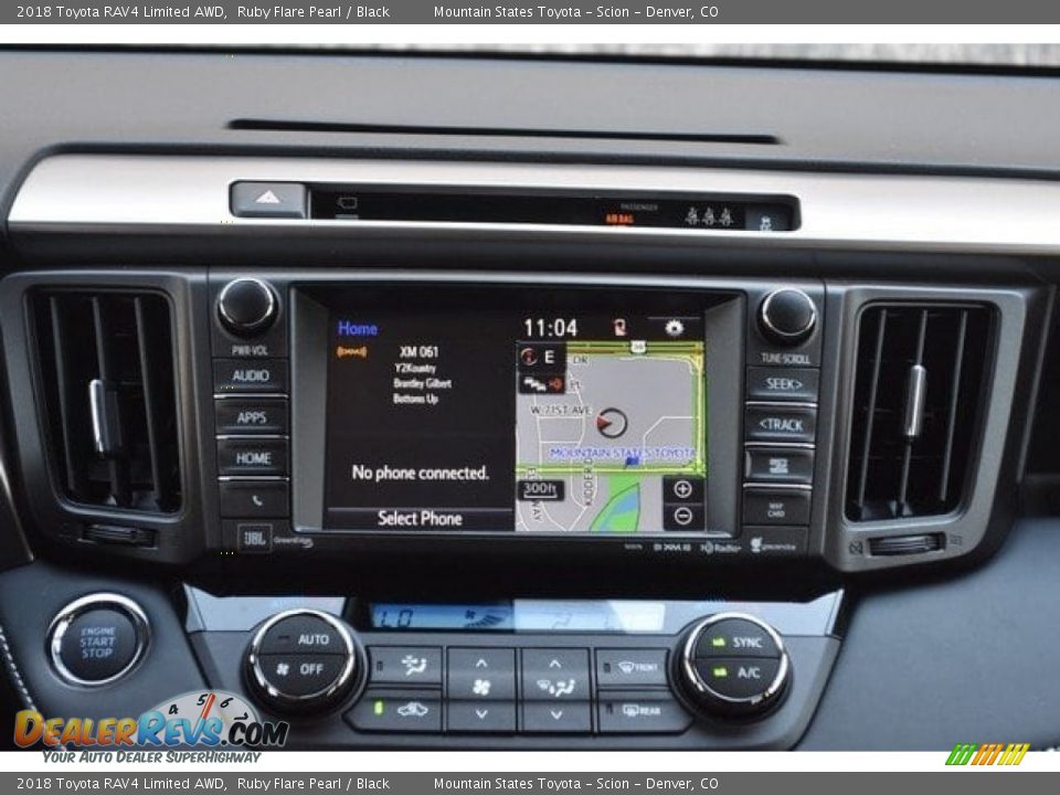 2018 Toyota RAV4 Limited AWD Ruby Flare Pearl / Black Photo #10