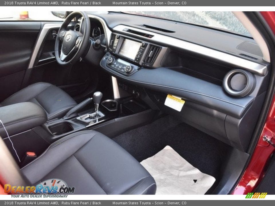 2018 Toyota RAV4 Limited AWD Ruby Flare Pearl / Black Photo #11