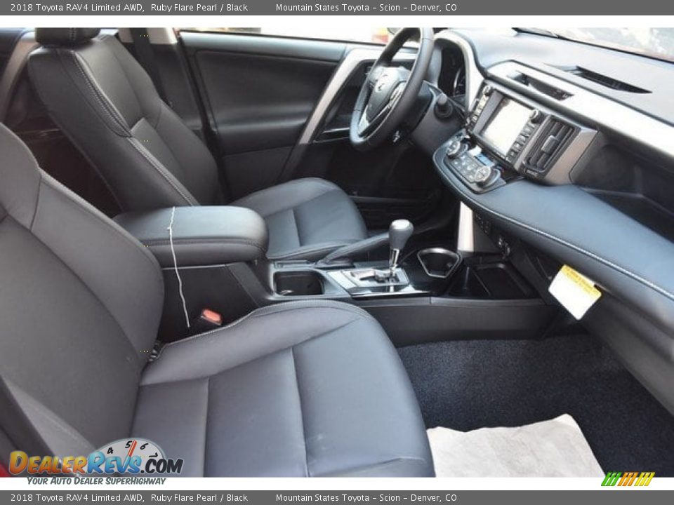 2018 Toyota RAV4 Limited AWD Ruby Flare Pearl / Black Photo #12