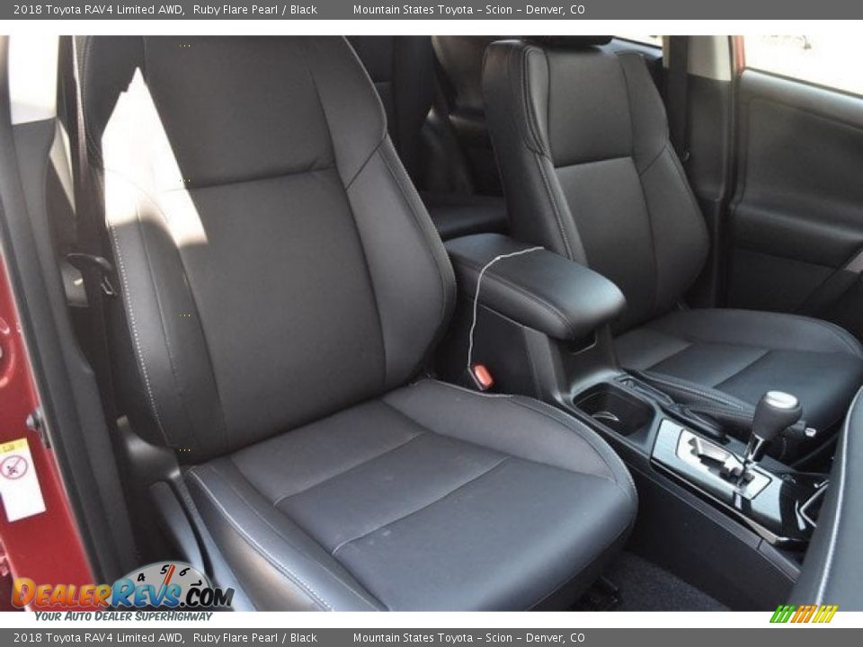 2018 Toyota RAV4 Limited AWD Ruby Flare Pearl / Black Photo #13