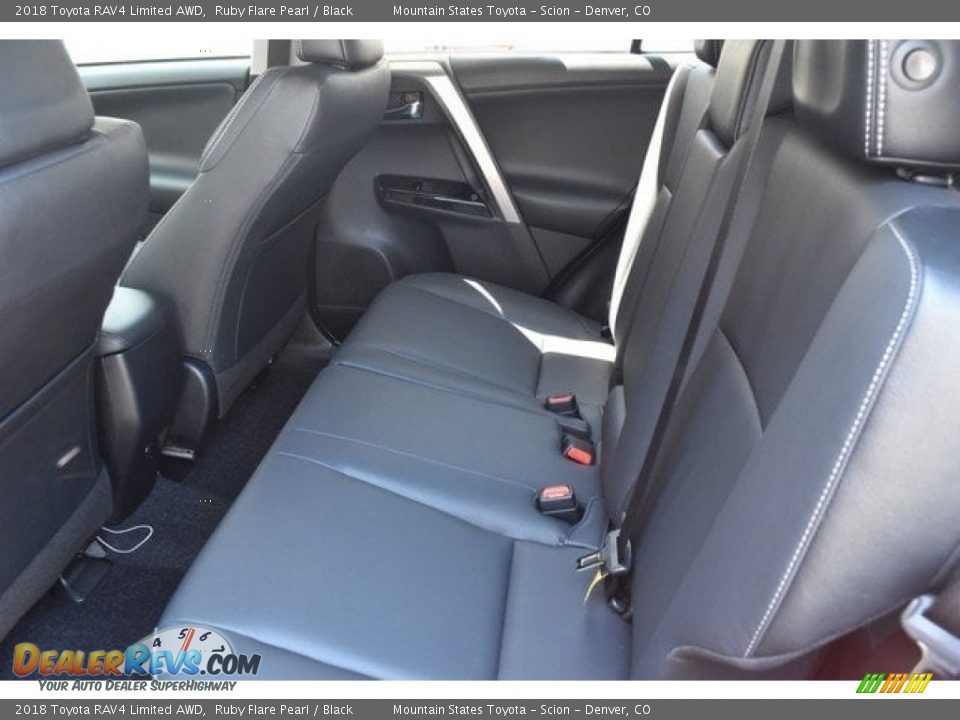 2018 Toyota RAV4 Limited AWD Ruby Flare Pearl / Black Photo #15