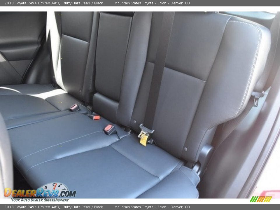 2018 Toyota RAV4 Limited AWD Ruby Flare Pearl / Black Photo #16