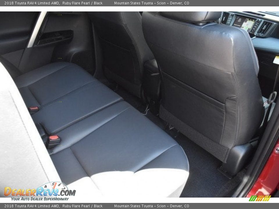 2018 Toyota RAV4 Limited AWD Ruby Flare Pearl / Black Photo #17