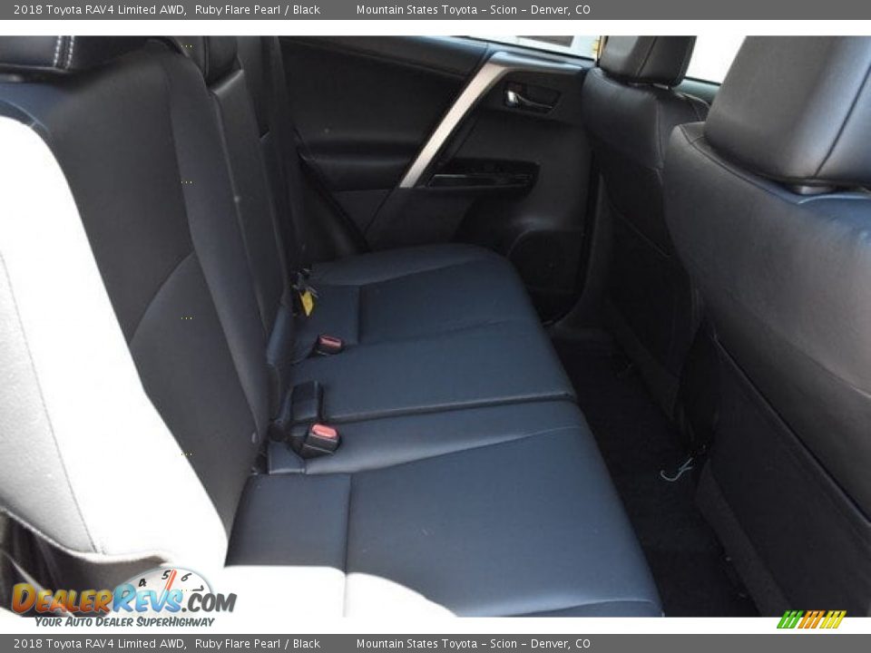 2018 Toyota RAV4 Limited AWD Ruby Flare Pearl / Black Photo #18