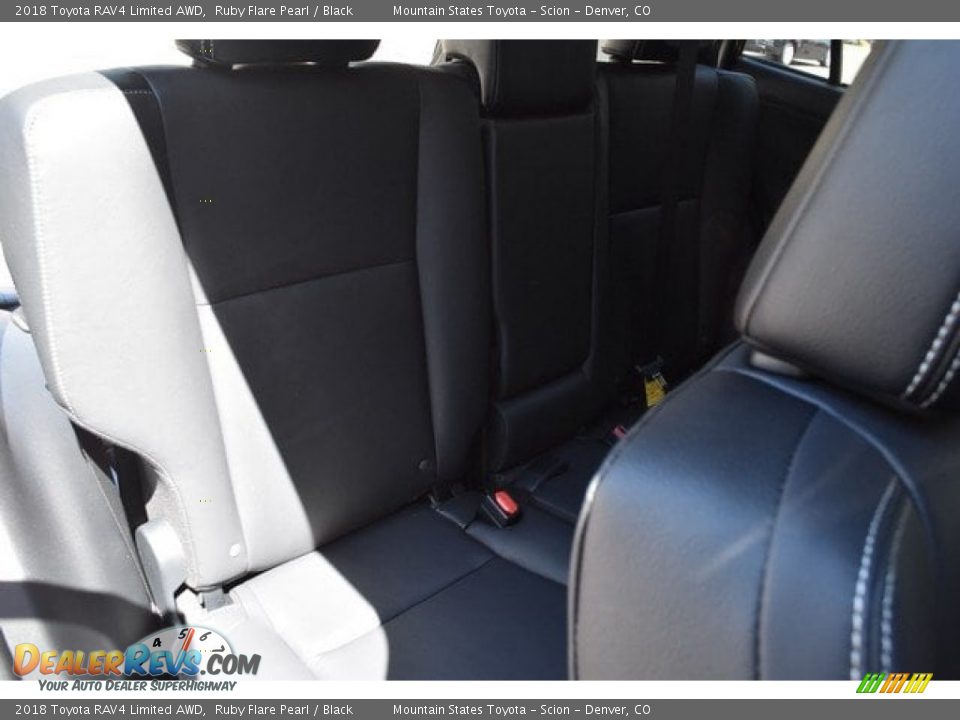 2018 Toyota RAV4 Limited AWD Ruby Flare Pearl / Black Photo #19