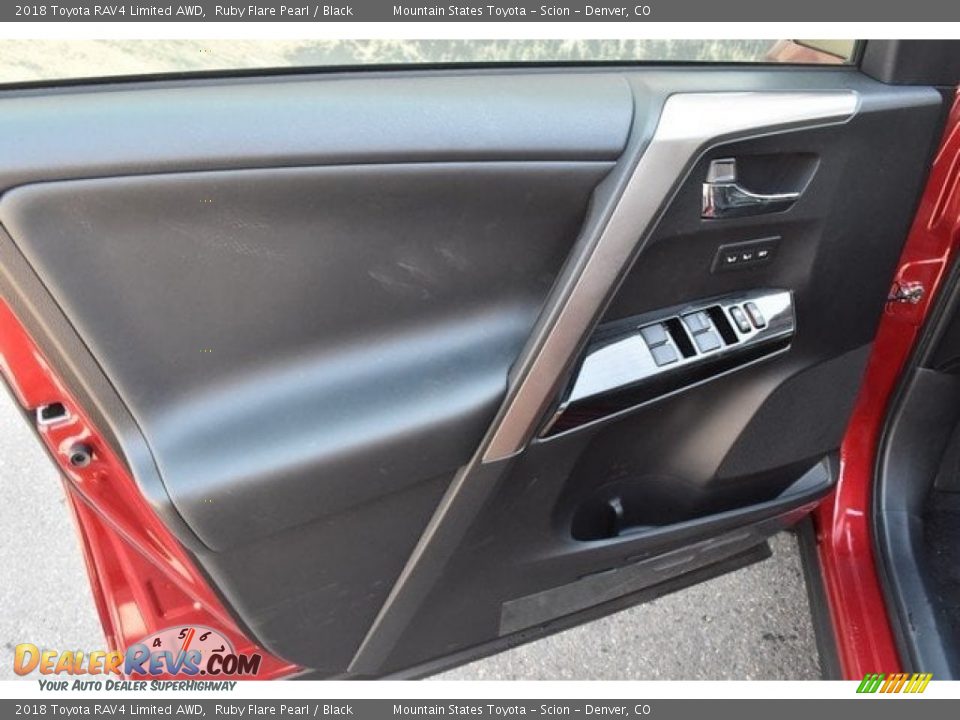 2018 Toyota RAV4 Limited AWD Ruby Flare Pearl / Black Photo #20