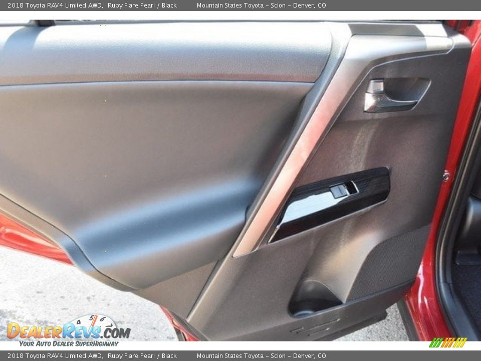 2018 Toyota RAV4 Limited AWD Ruby Flare Pearl / Black Photo #21