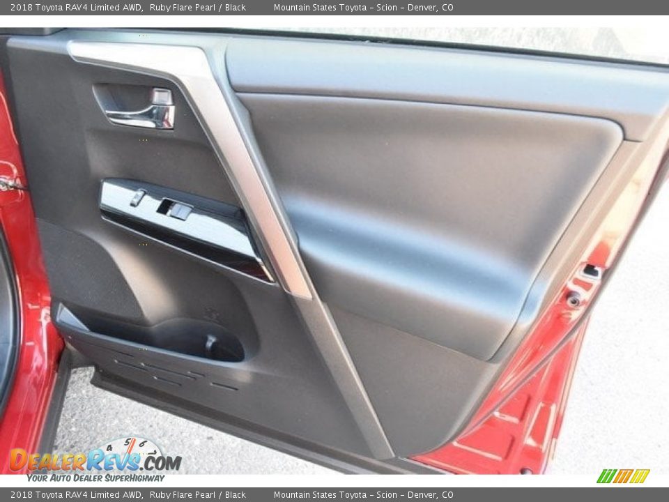 2018 Toyota RAV4 Limited AWD Ruby Flare Pearl / Black Photo #22