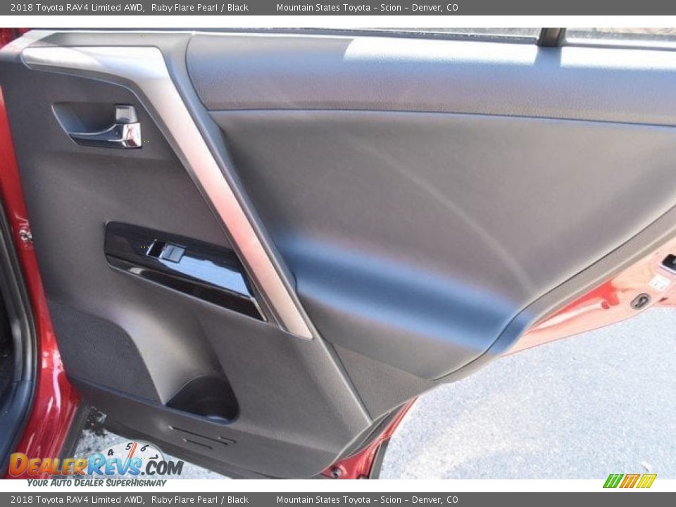 2018 Toyota RAV4 Limited AWD Ruby Flare Pearl / Black Photo #23