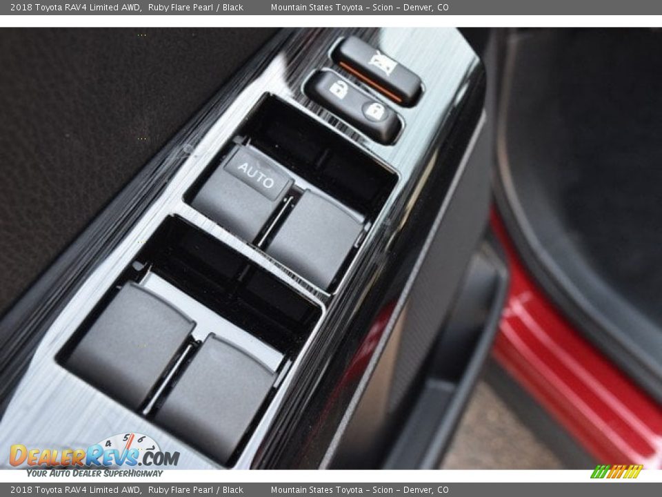 2018 Toyota RAV4 Limited AWD Ruby Flare Pearl / Black Photo #24
