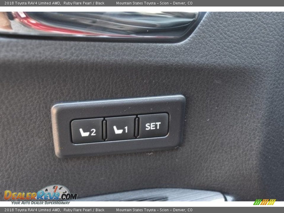 2018 Toyota RAV4 Limited AWD Ruby Flare Pearl / Black Photo #25