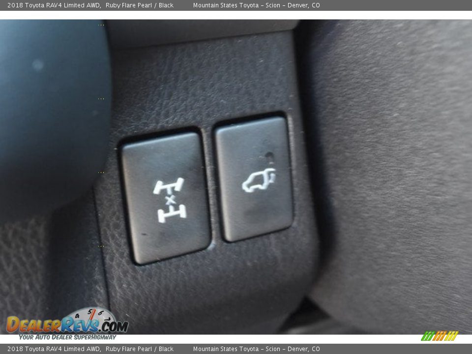 2018 Toyota RAV4 Limited AWD Ruby Flare Pearl / Black Photo #27