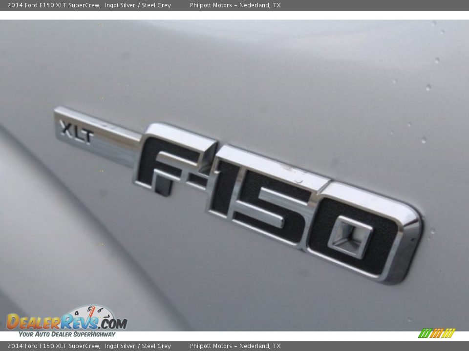 2014 Ford F150 XLT SuperCrew Ingot Silver / Steel Grey Photo #7