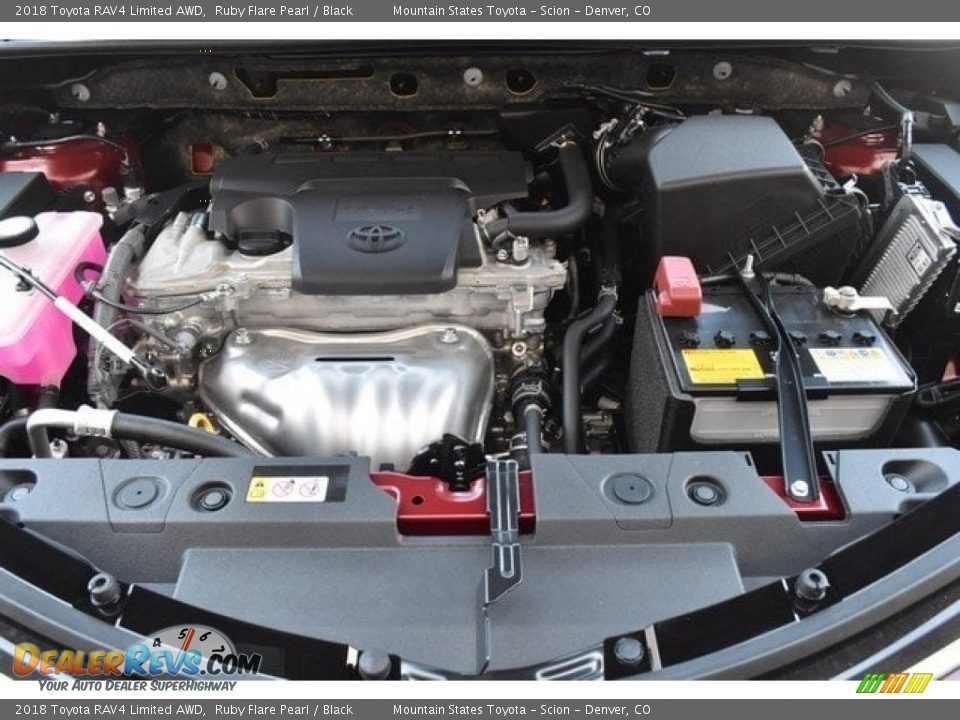 2018 Toyota RAV4 Limited AWD Ruby Flare Pearl / Black Photo #32