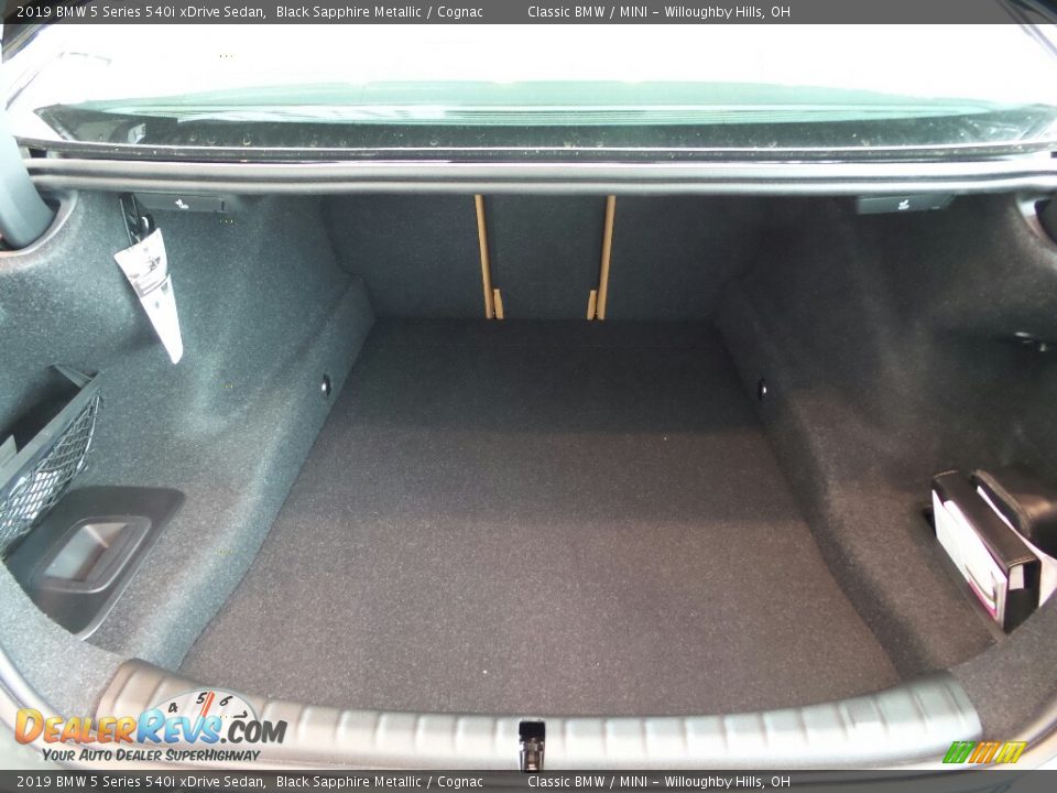 2019 BMW 5 Series 540i xDrive Sedan Trunk Photo #8