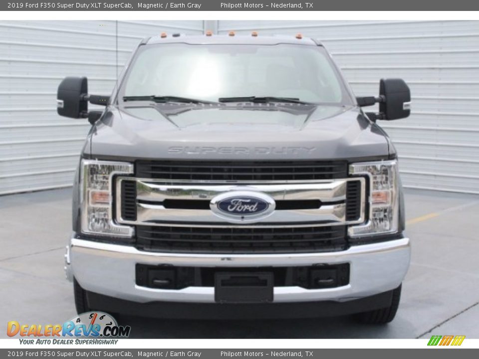 2019 Ford F350 Super Duty XLT SuperCab Magnetic / Earth Gray Photo #2