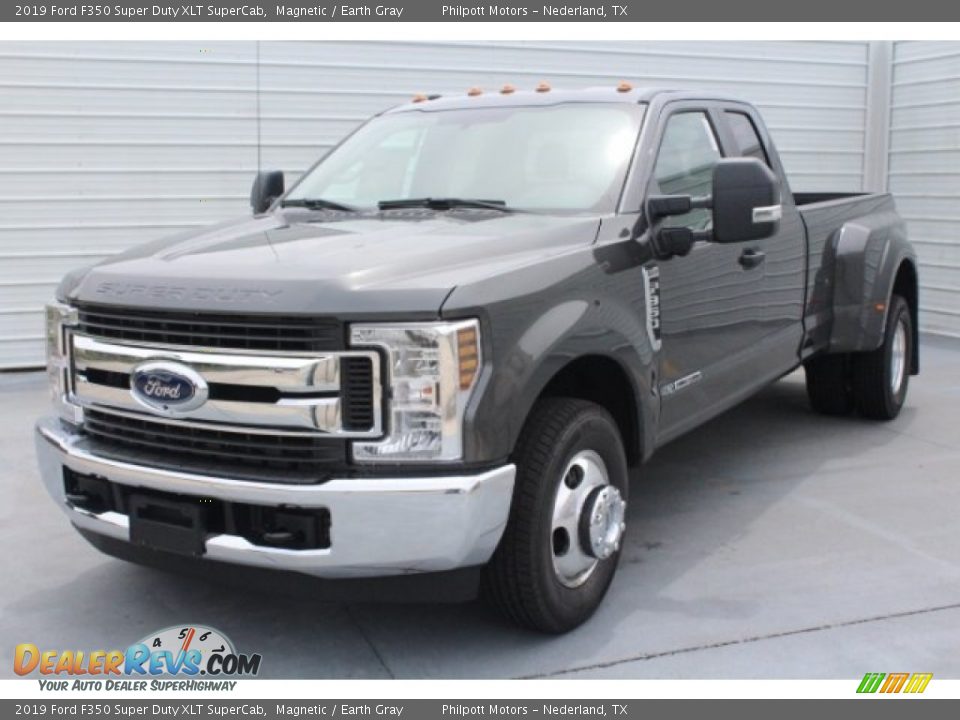 2019 Ford F350 Super Duty XLT SuperCab Magnetic / Earth Gray Photo #3
