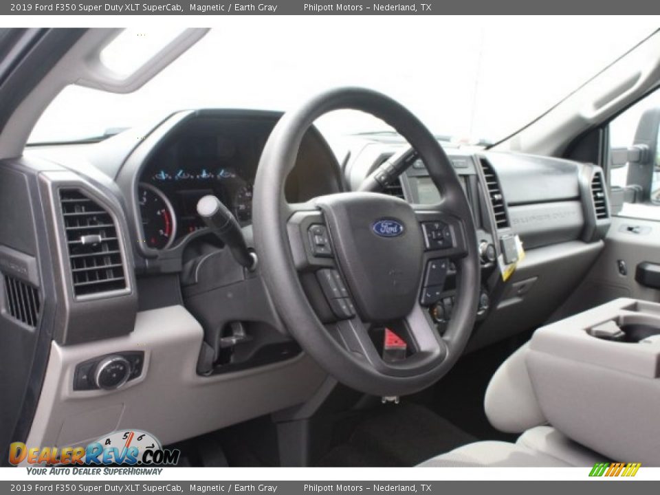 2019 Ford F350 Super Duty XLT SuperCab Magnetic / Earth Gray Photo #13
