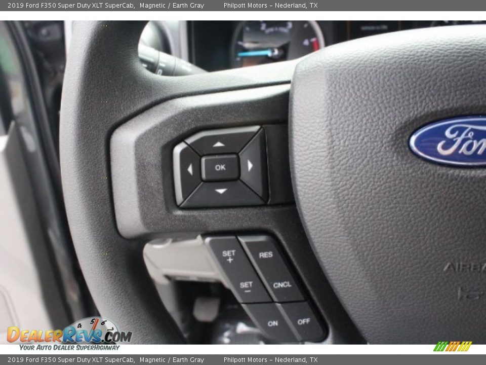 2019 Ford F350 Super Duty XLT SuperCab Magnetic / Earth Gray Photo #17