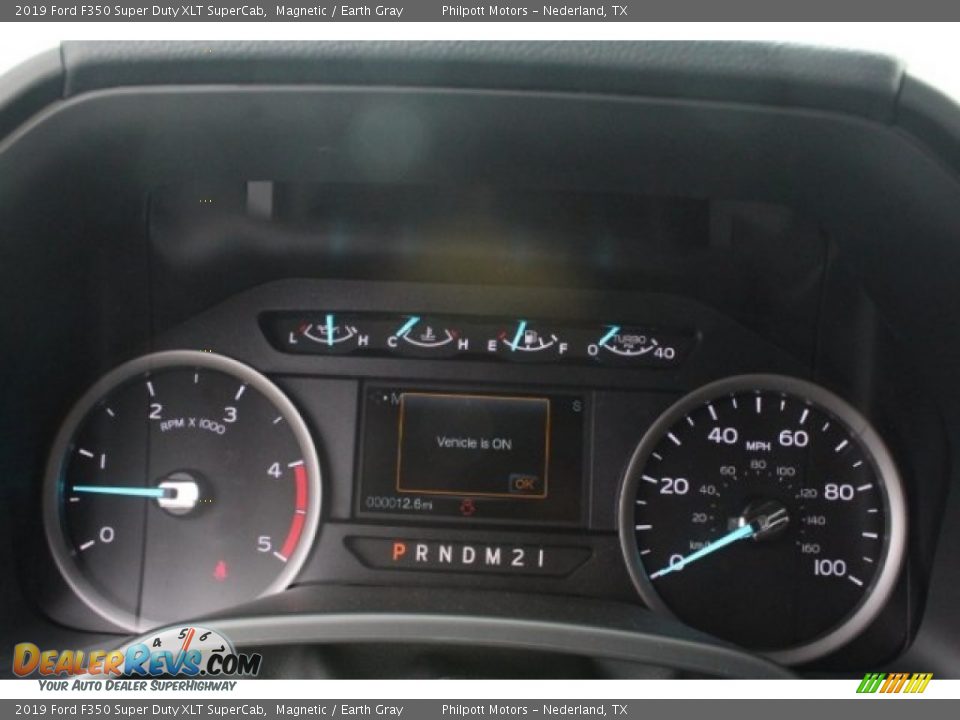 2019 Ford F350 Super Duty XLT SuperCab Magnetic / Earth Gray Photo #19