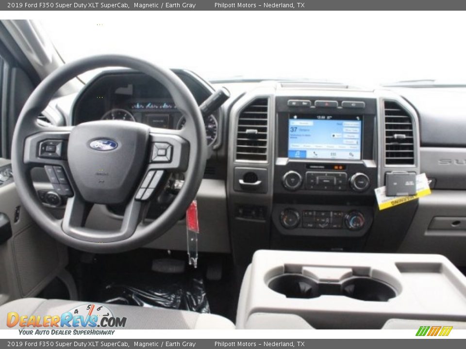 2019 Ford F350 Super Duty XLT SuperCab Magnetic / Earth Gray Photo #23