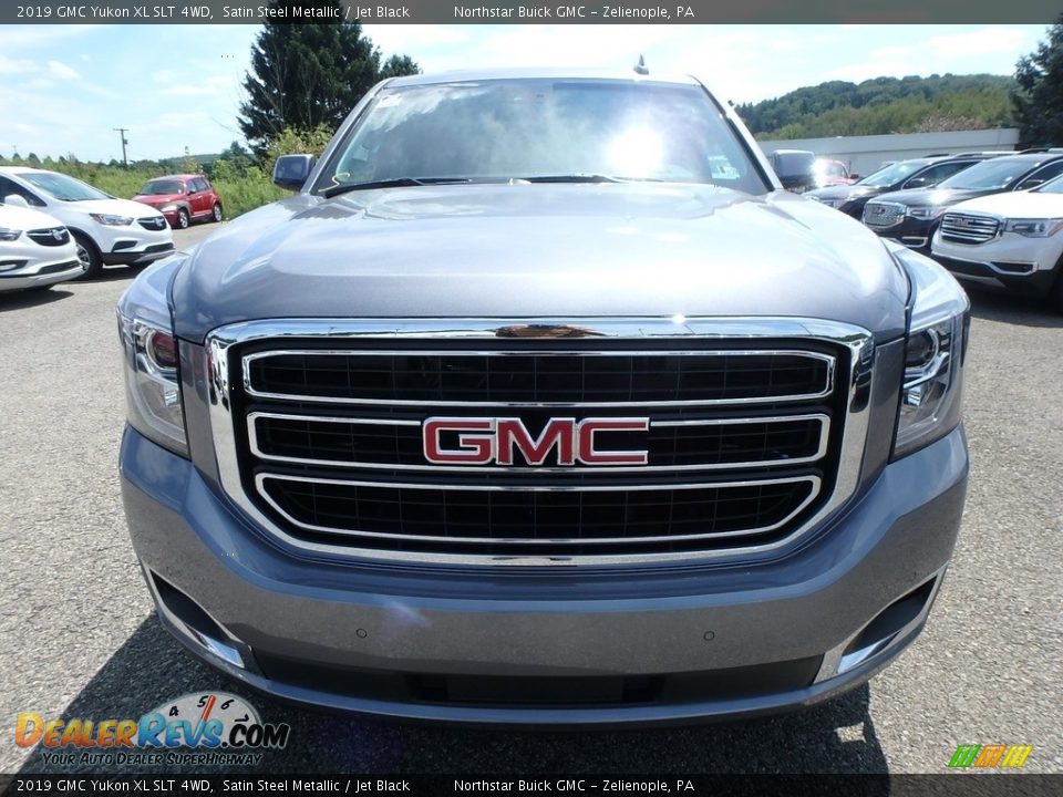 2019 GMC Yukon XL SLT 4WD Satin Steel Metallic / Jet Black Photo #2