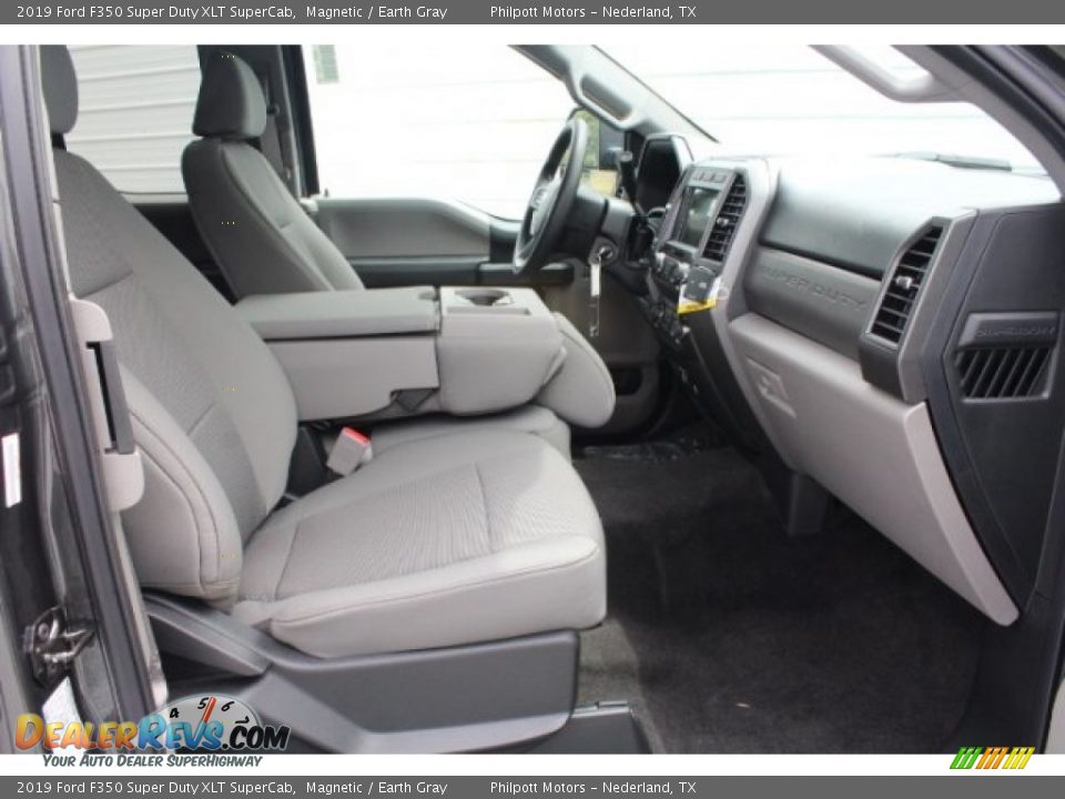 2019 Ford F350 Super Duty XLT SuperCab Magnetic / Earth Gray Photo #30