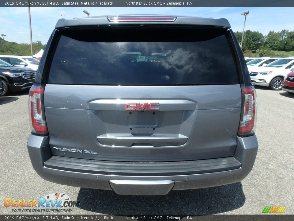 2019 GMC Yukon XL SLT 4WD Satin Steel Metallic / Jet Black Photo #6