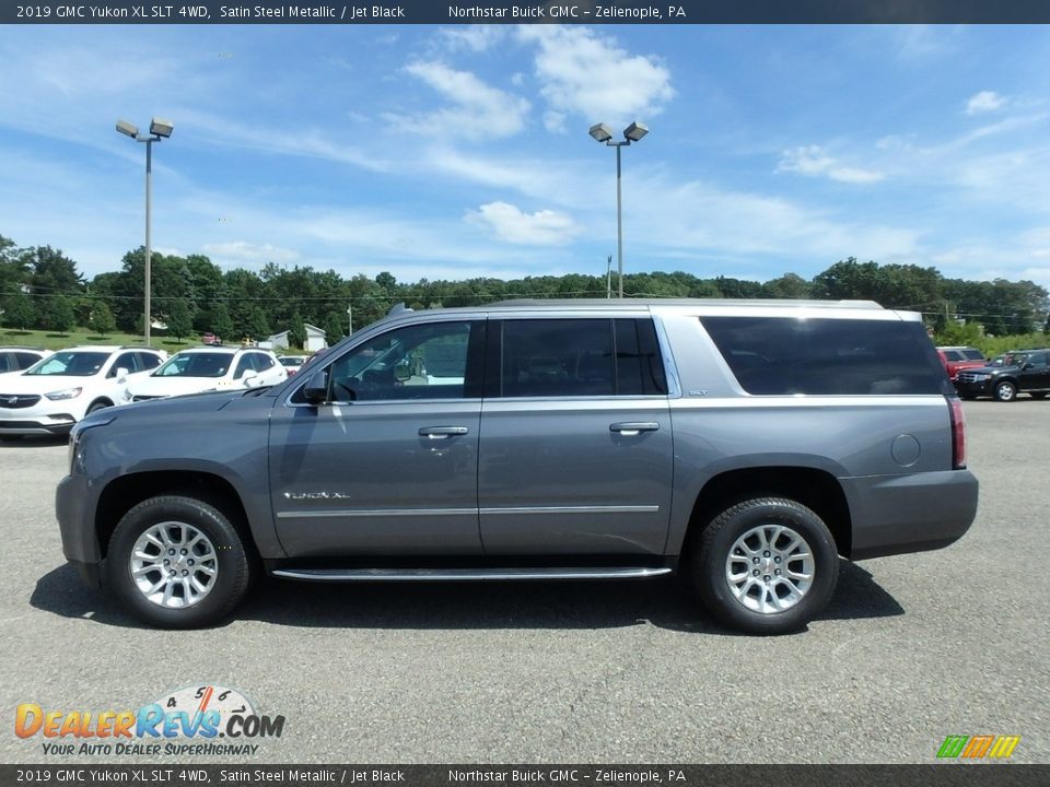 2019 GMC Yukon XL SLT 4WD Satin Steel Metallic / Jet Black Photo #9