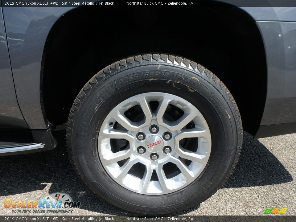 2019 GMC Yukon XL SLT 4WD Satin Steel Metallic / Jet Black Photo #10