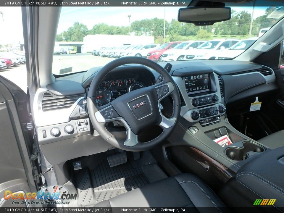 2019 GMC Yukon XL SLT 4WD Satin Steel Metallic / Jet Black Photo #14