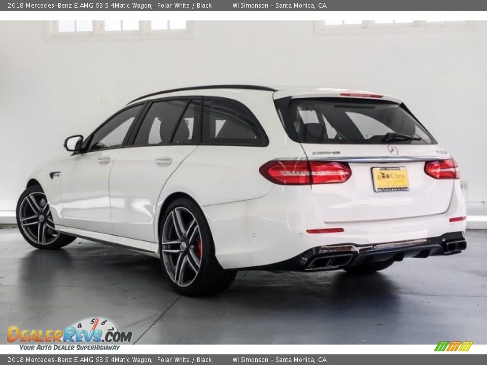 2018 Mercedes-Benz E AMG 63 S 4Matic Wagon Polar White / Black Photo #2