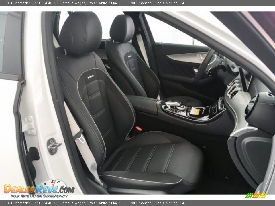 Front Seat of 2018 Mercedes-Benz E AMG 63 S 4Matic Wagon Photo #5