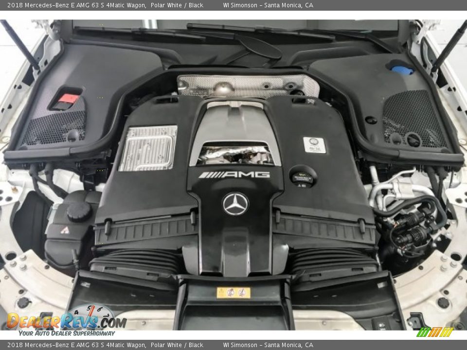 2018 Mercedes-Benz E AMG 63 S 4Matic Wagon 4.0 Liter AMG biturbo DOHC 32-Valve VVT V8 Engine Photo #8