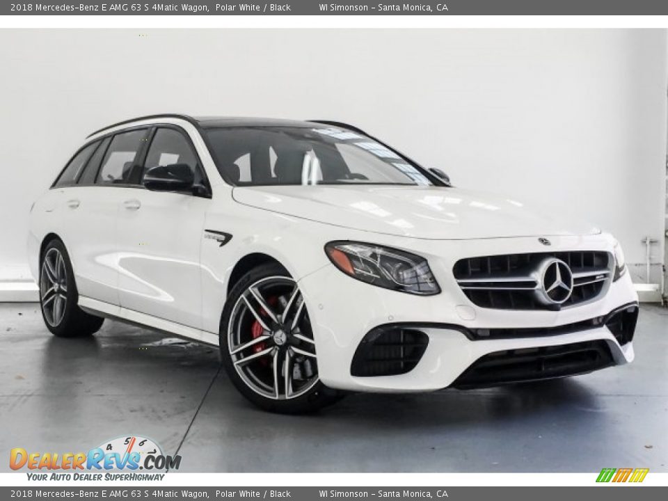 Front 3/4 View of 2018 Mercedes-Benz E AMG 63 S 4Matic Wagon Photo #12
