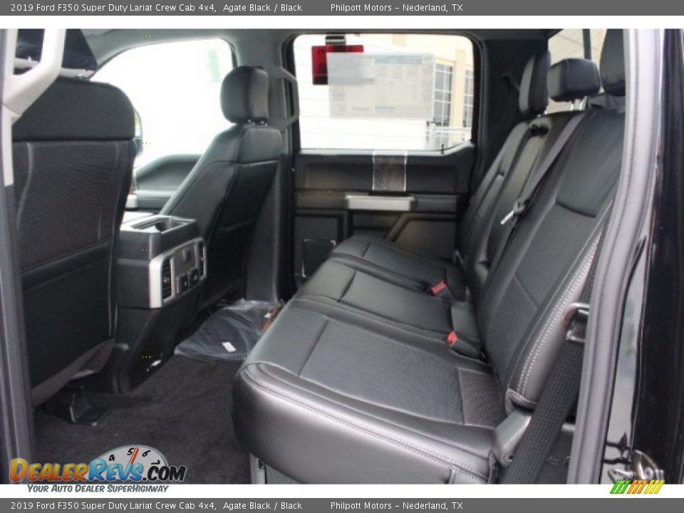 Rear Seat of 2019 Ford F350 Super Duty Lariat Crew Cab 4x4 Photo #23