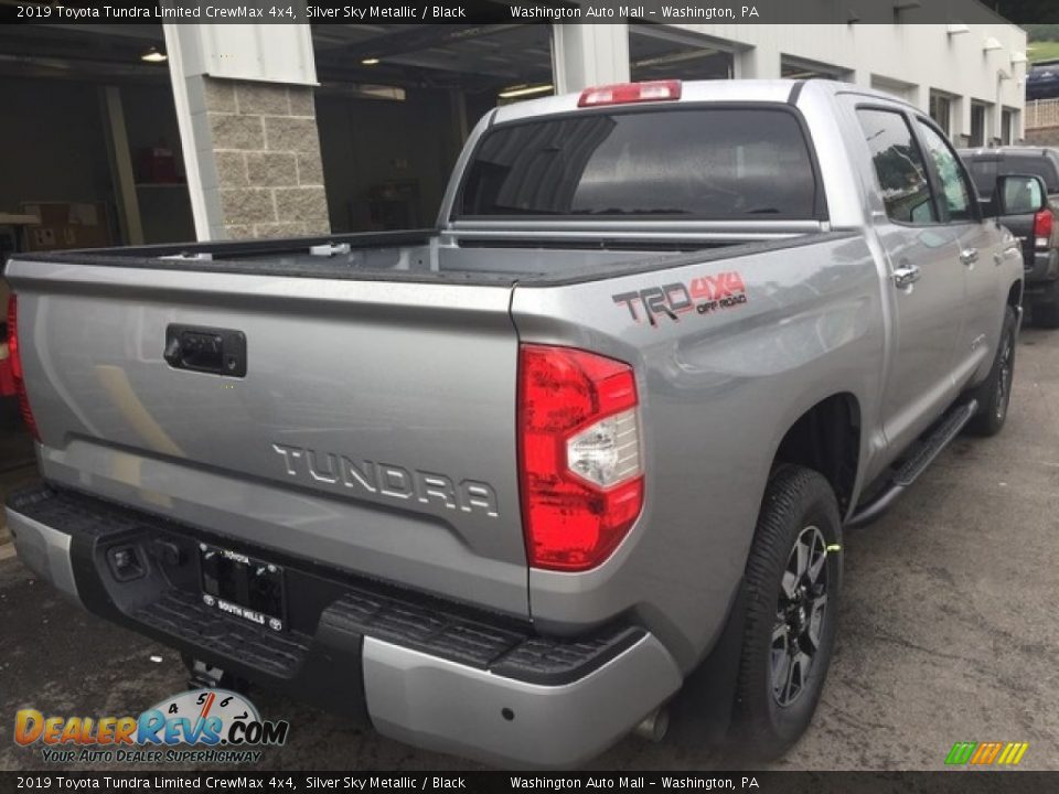 2019 Toyota Tundra Limited CrewMax 4x4 Silver Sky Metallic / Black Photo #3