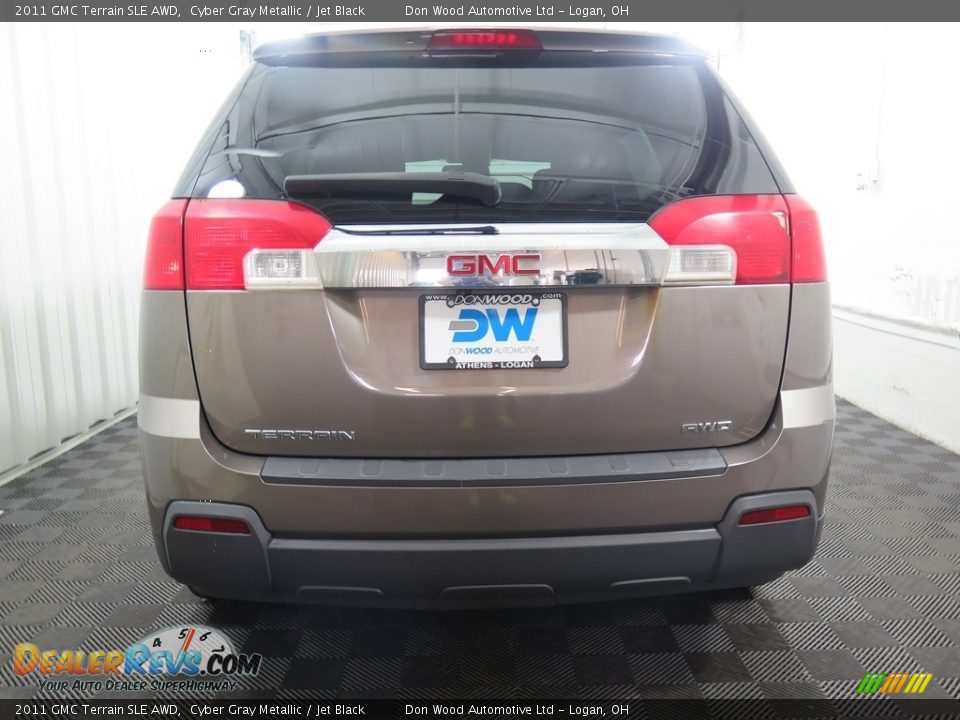 2011 GMC Terrain SLE AWD Cyber Gray Metallic / Jet Black Photo #7