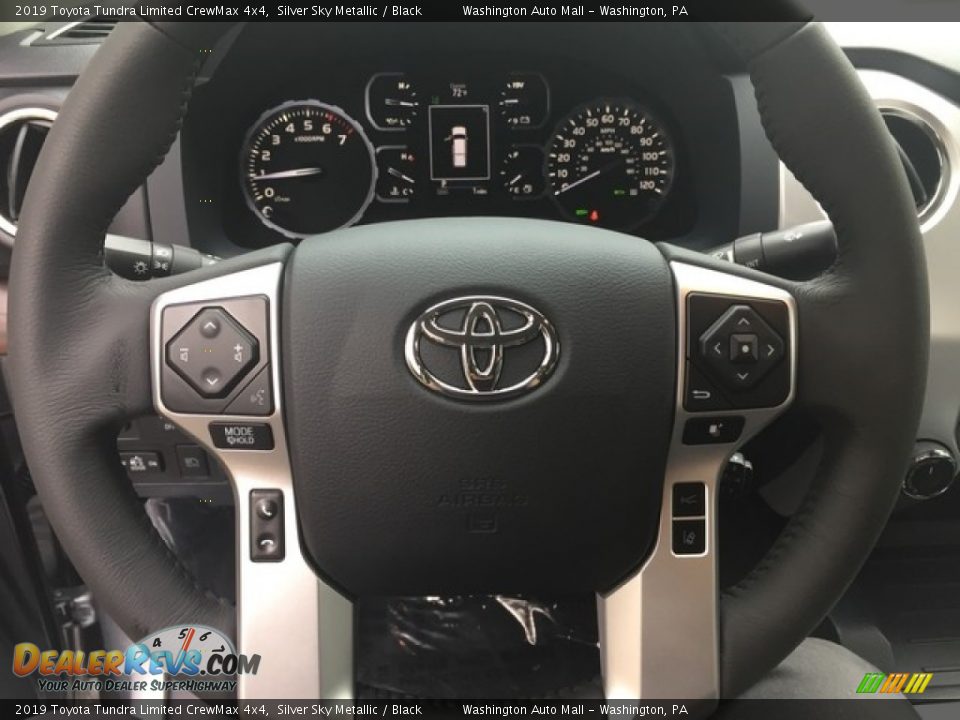 2019 Toyota Tundra Limited CrewMax 4x4 Silver Sky Metallic / Black Photo #16